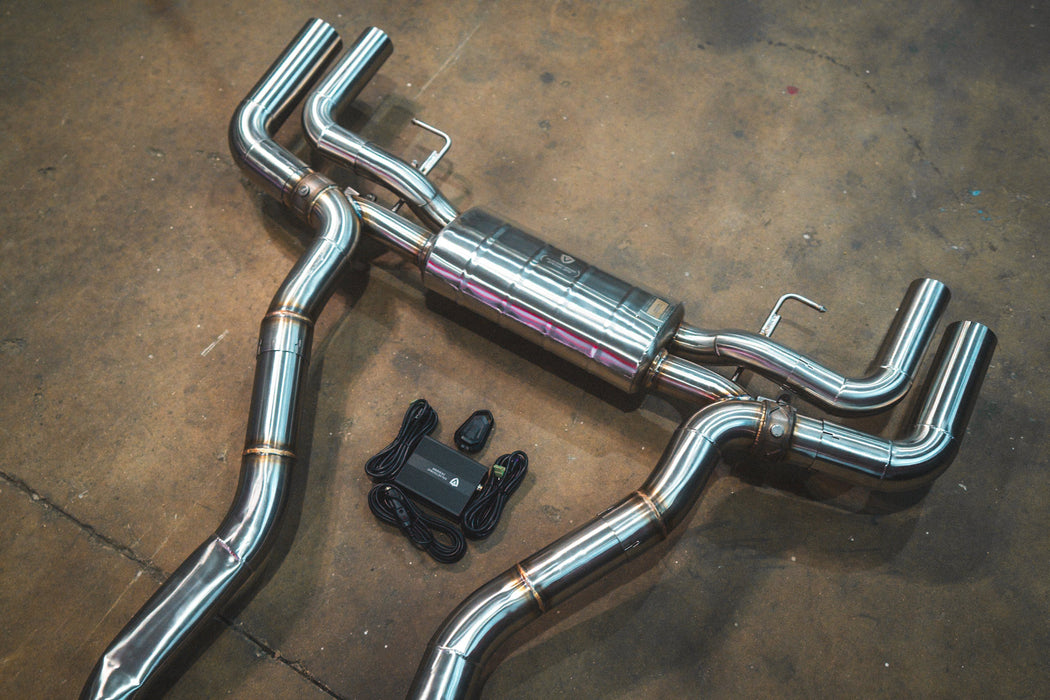 Alpina B8 / BMW G16 M850i Valved Sport Exhaust System - Valvetronic Exhaust