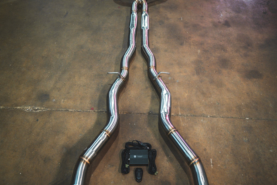 Alpina B8 / BMW G16 M850i Valved Sport Exhaust System - Valvetronic Exhaust