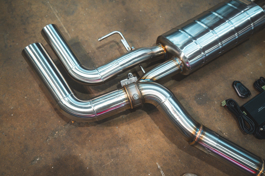 Alpina B8 / BMW G16 M850i Valved Sport Exhaust System - Valvetronic Exhaust