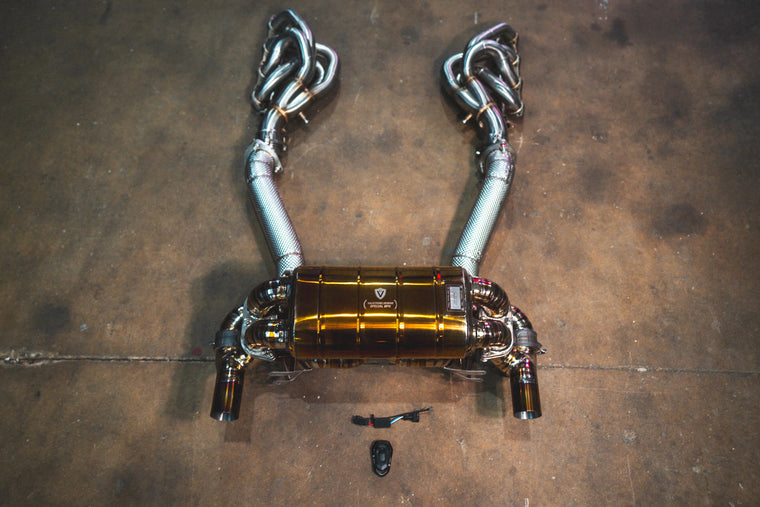 Ferrari F430 Scuderia / 16M Valved Sport Exhaust System - Valvetronic Exhaust