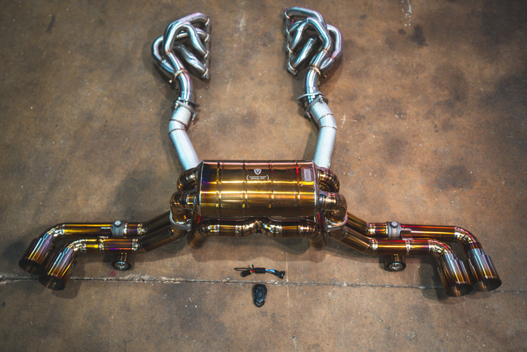 Ferrari F430 Valved Sport Exhaust System - Valvetronic Exhaust