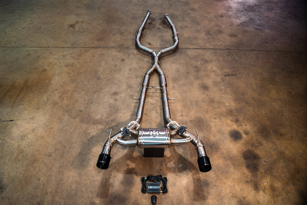 Nissan Z Valved Sport Exhaust System - Valvetronic Exhaust