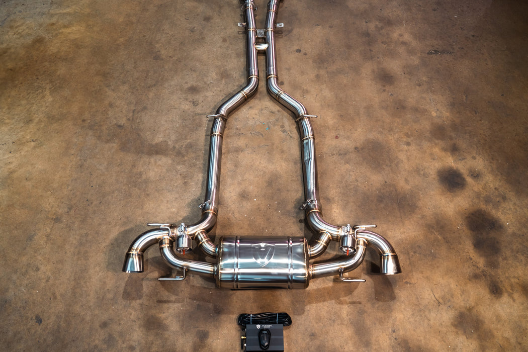 Système d'échappement sport à soupapes Valvetronic pour Mercedes SLS AMG