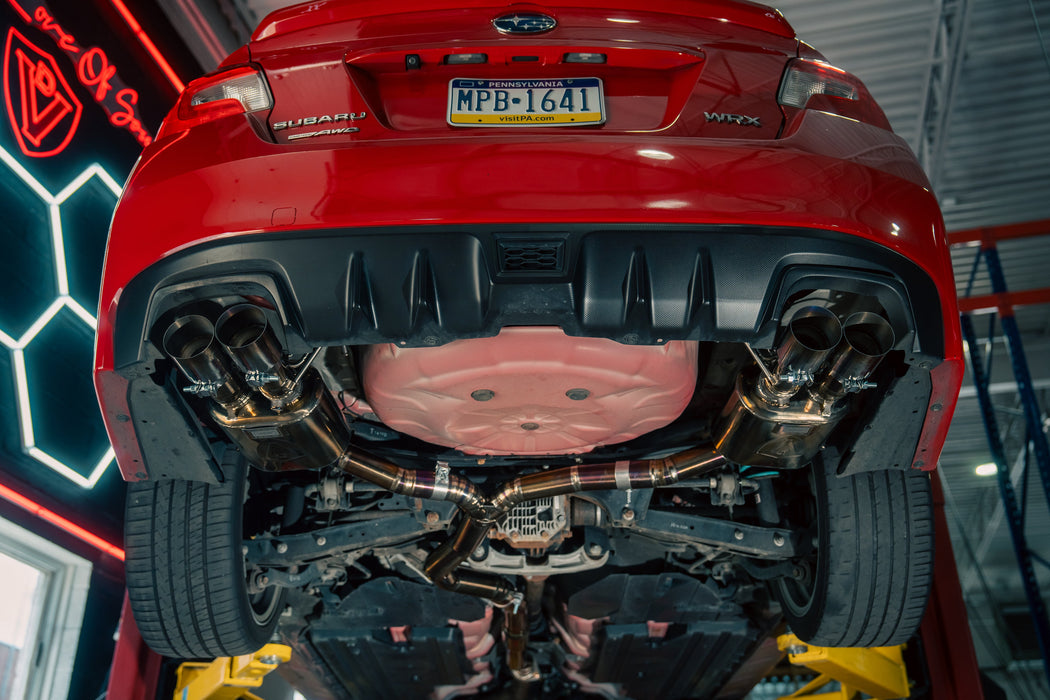 Système d'échappement sport à soupapes pour Subaru FA20 WRX/STI - Échappements Valvetronic