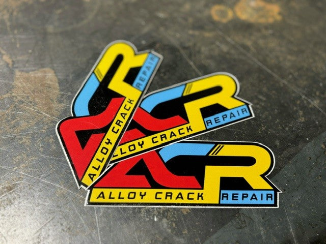 ACR - ALLOY CRACK REPAIR STICKER