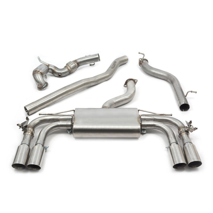 Audi S3 (8V) 3 Door (Valved) (13-18) Turbo Back Performance Exhaust