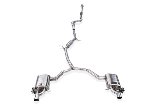 Audi B9 A4 A5 Yonristic Performance valved sport exhaust system