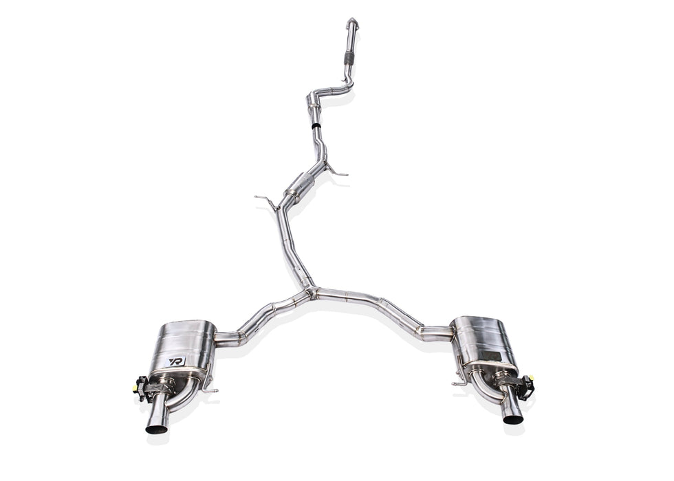 Audi B9 A4 A5 Yonristic Performance valved sport exhaust system