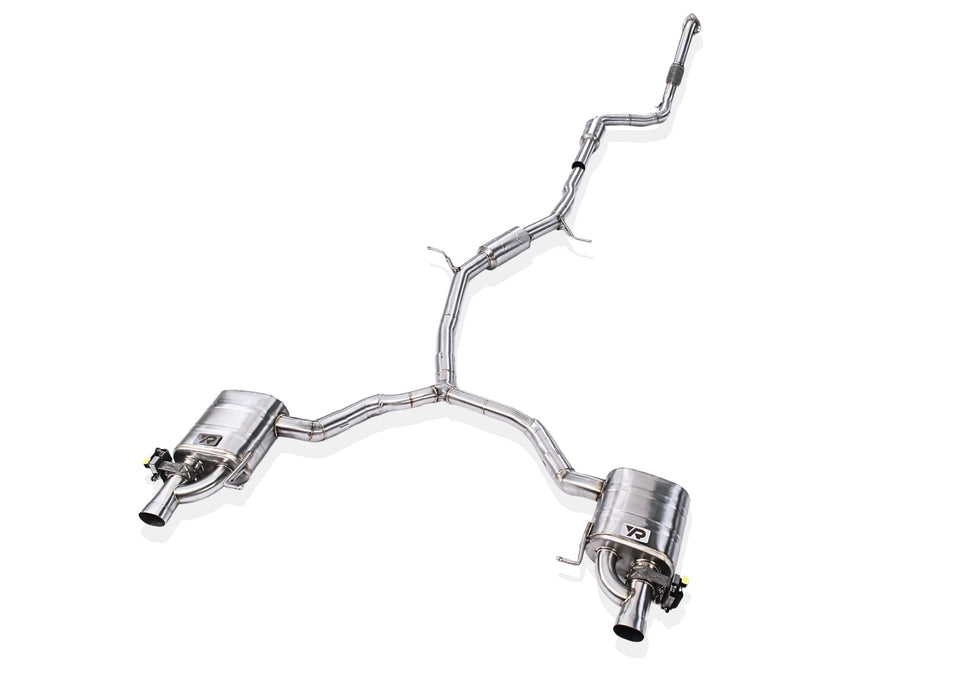 Yonristic Audi B9 A4 A5 valved exhaust - view 3