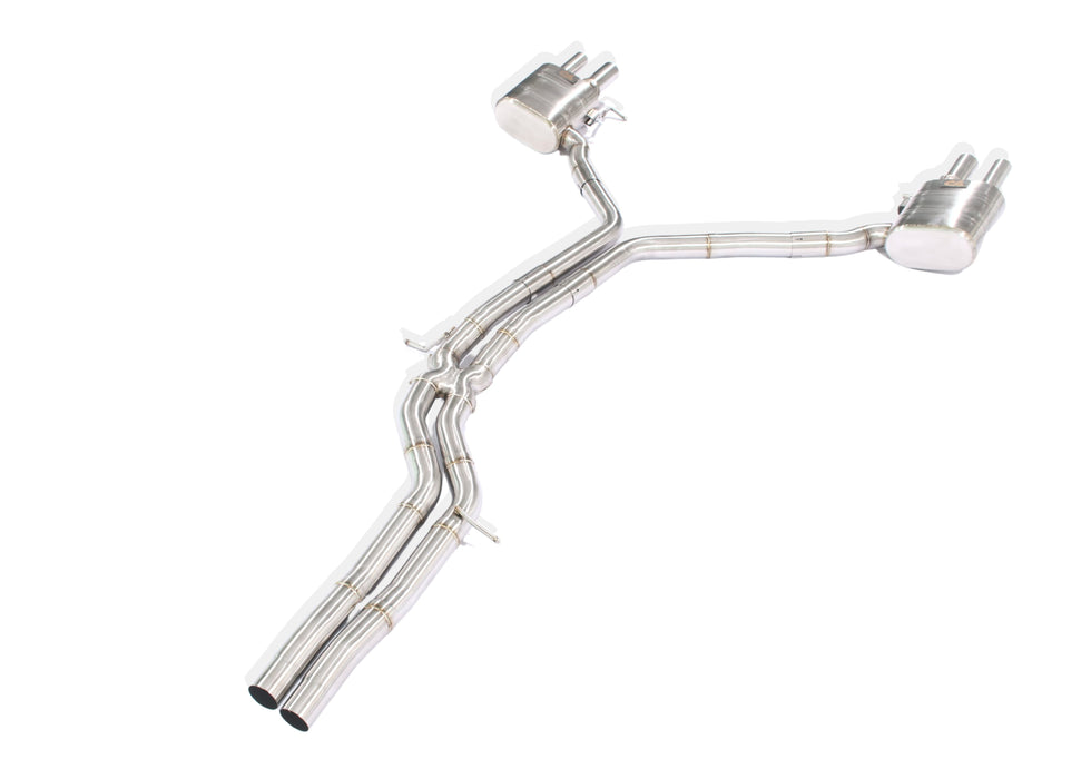Yonristic Audi S4 / S5 valved exhaust - system detail 4