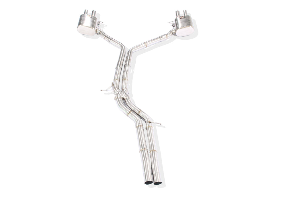 Yonristic Audi S4 / S5 valved exhaust - system detail 5