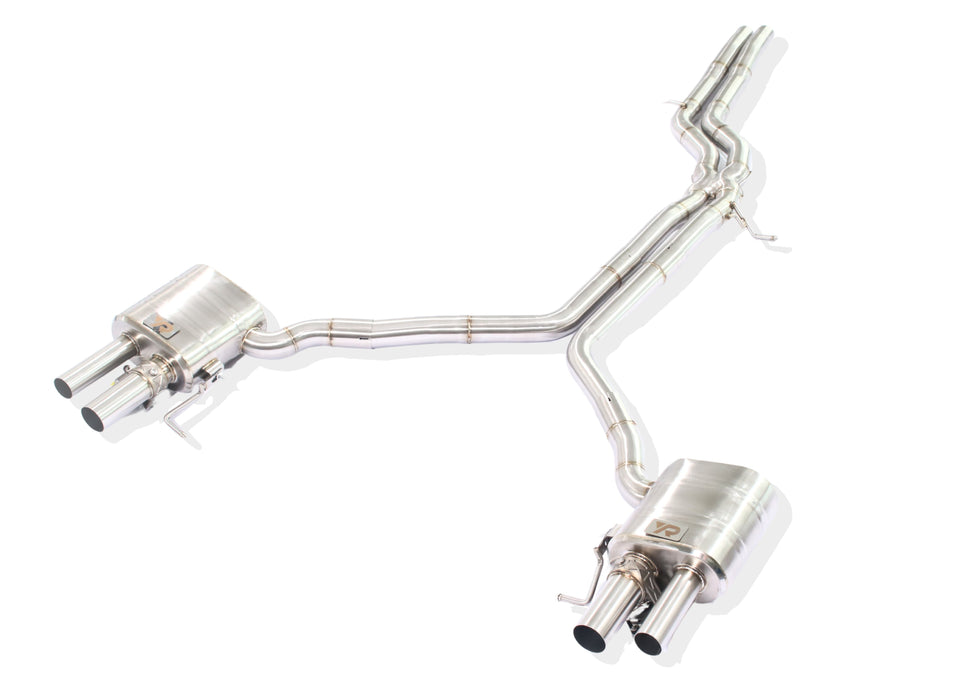 Yonristic Audi S4 / S5 valved exhaust - system detail 2