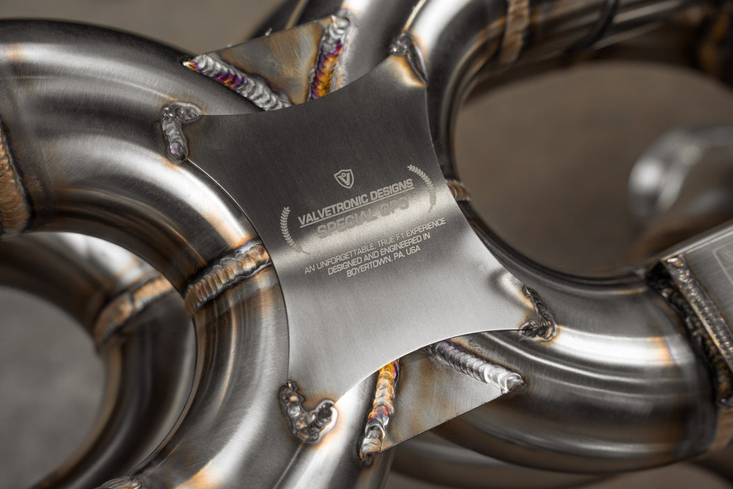Audi R8 True F1 / Valved Exhaust System - Valvetronic Exhausts