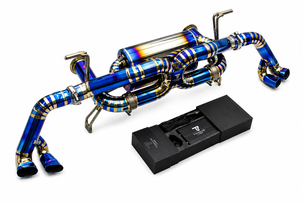 Audi R8 Gen 1/2/2.5 CAT - Back Exhaust - Titanium Labs