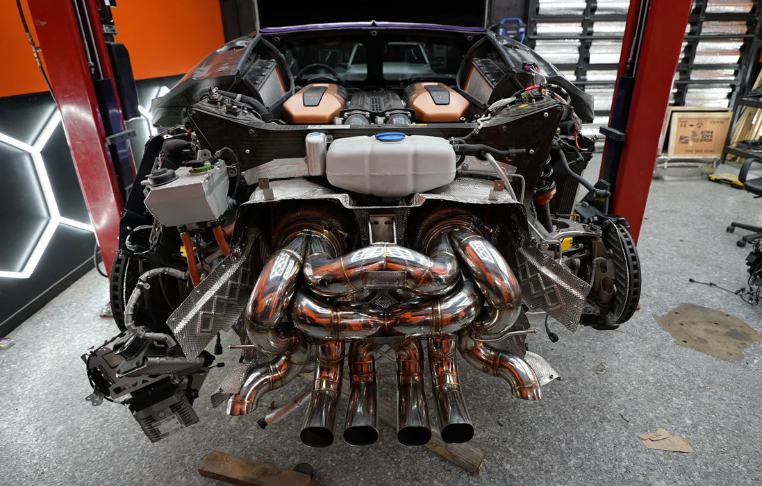 Bugatti Chiron Pur Sport F1 Exhaust - Valvetronic Exhausts