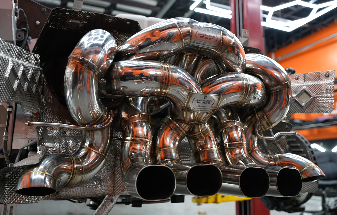 Bugatti Chiron Pur Sport F1 Exhaust - Valvetronic Exhaust