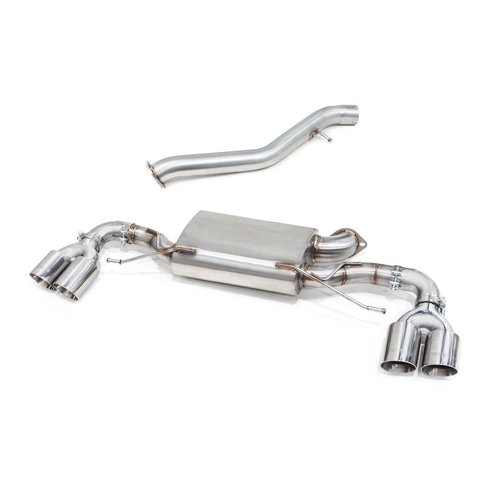 BMW 330i (G20) (19>) Non-Valved Quad Exit M3 Style Performance Exhaust