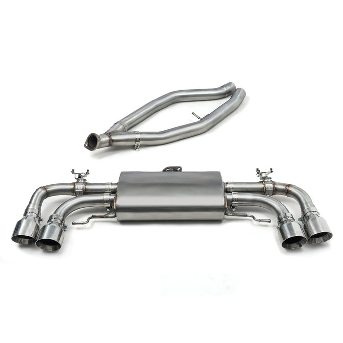 BMW M440i (G22) (22>) (UK/EU) Valved Quad Exit GPF/PPF Back Performance Exhaust