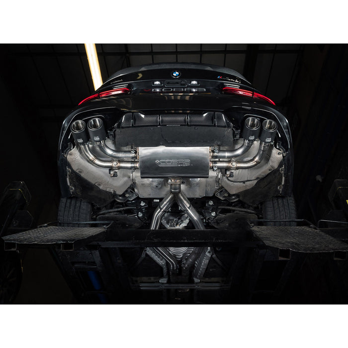 BMW M340i (G20) (19>) (UK/EU) Valved Quad Exit GPF/PPF Back Performance Exhaust