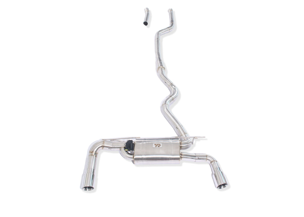 BMW 330i 430i F30 F32 F36 Yonristic Performance valved cat-back exhaust