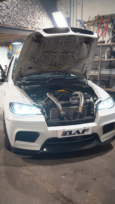 BMW X5M/X6M Custom Stainless Steel Air Intakes - S63 Engine