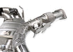 Yonristic VANTA Edition X-pipe exhaust for the Corvette C8 - fitted to vehicle