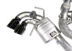Yonristic VANTA Edition X-pipe exhaust for the Corvette C8 - mandrel-bent piping detail
