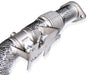 Yonristic VANTA Edition X-pipe exhaust for the Corvette C8 - system component layout