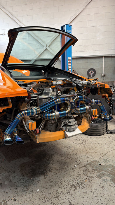 Audi R8 Gen 1/2/2.5 CAT - Back Exhaust - Titanium Labs