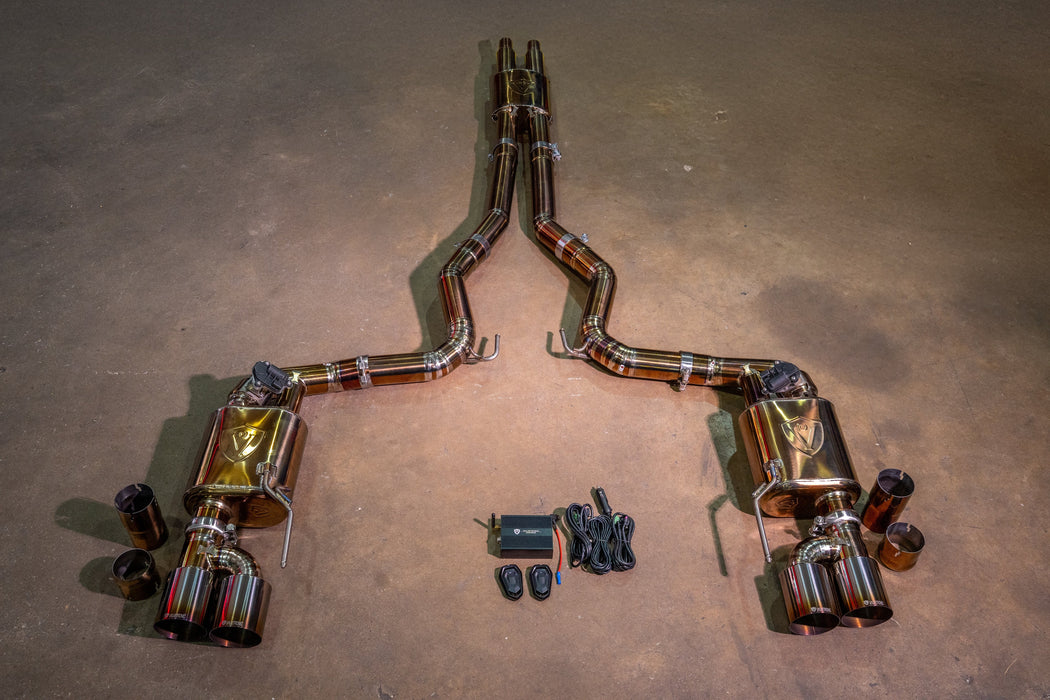 Système d'échappement sport à soupapes pour Ford Mustang GT S550 - Échappements Valvetronic