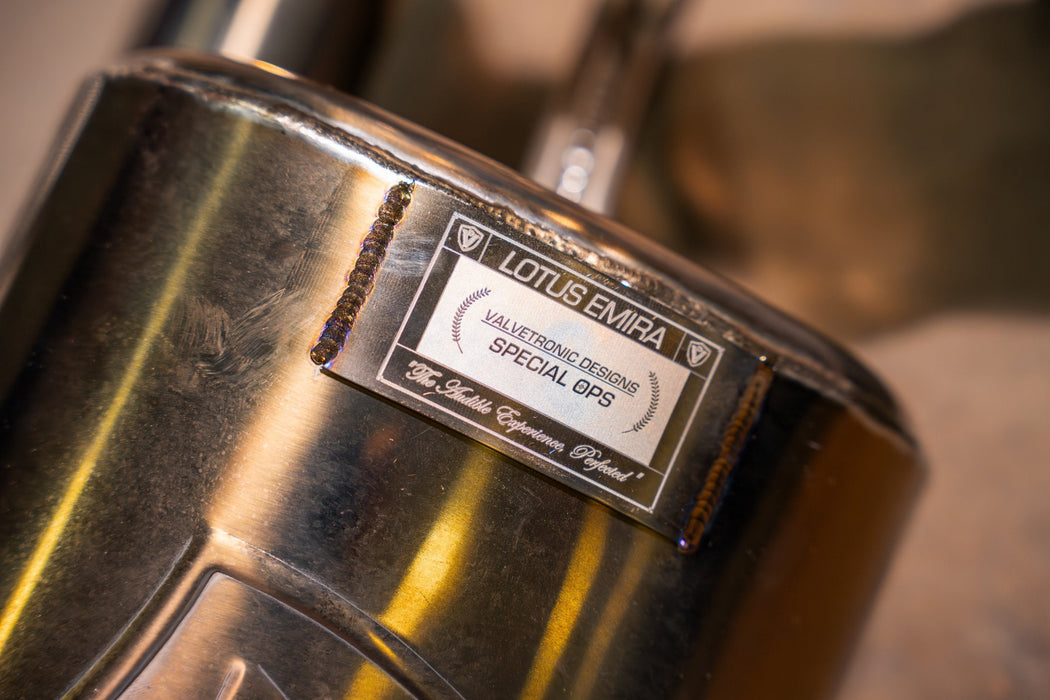 Système d'échappement sport à soupapes pour Lotus Emira - Échappements Valvetronic