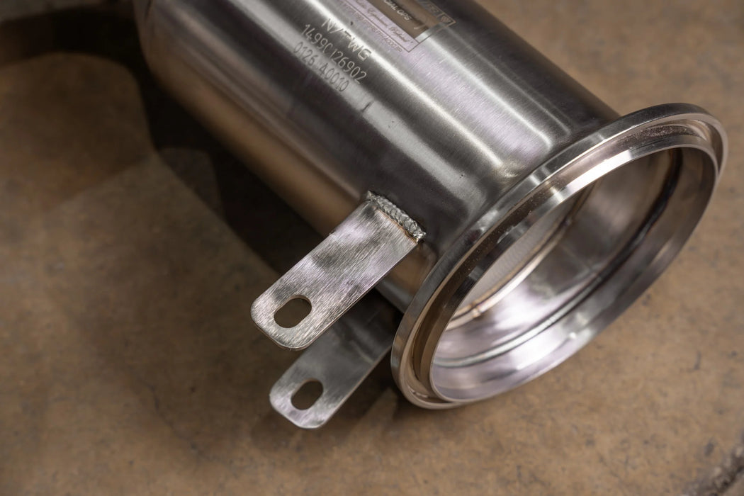 400 Cell Catted Down Pipes For Porsche 992 GT3 / GT3 RS - Valvetronic Designs