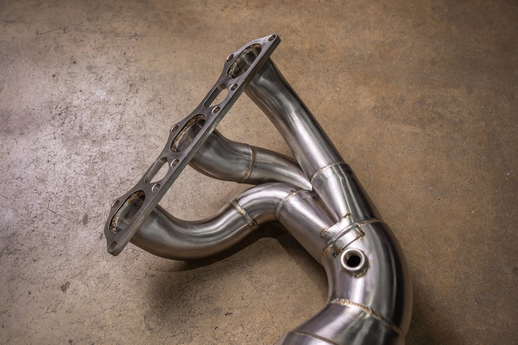 400 Cell Catted Down Pipes For Porsche 992 GT3 / GT3 RS - Valvetronic Designs
