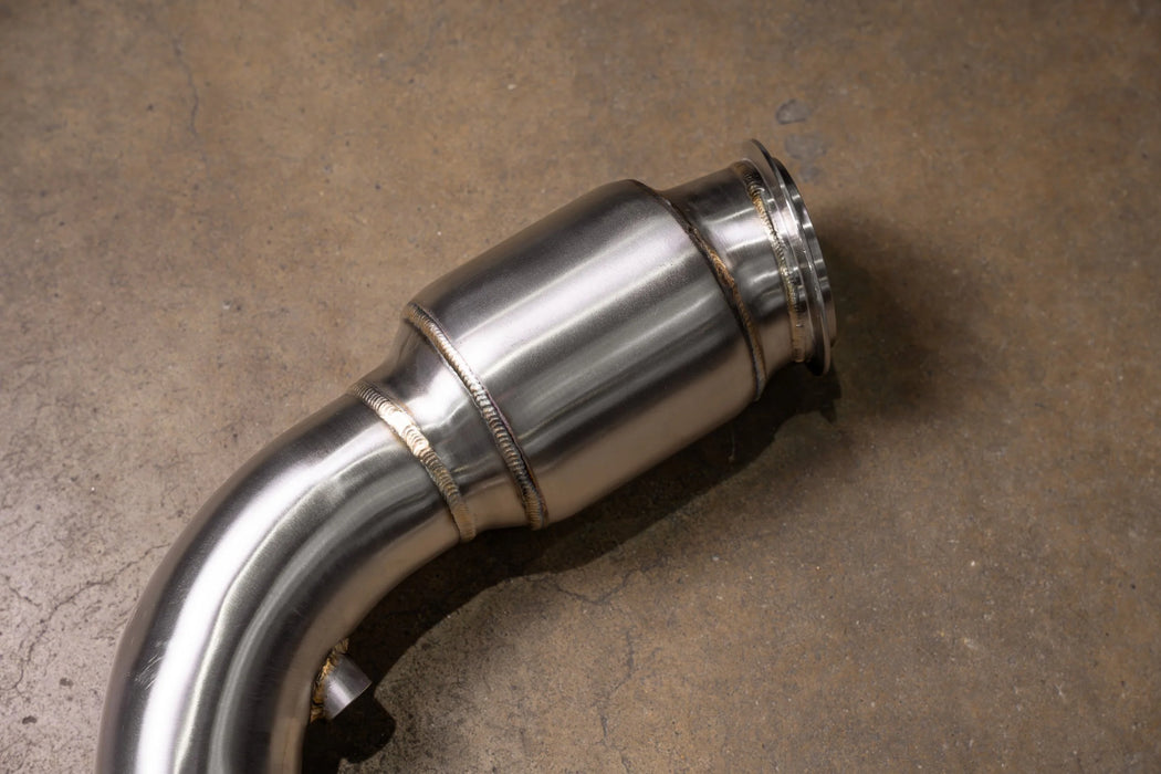 BMW F8X M2 / M3 / M4 -  400 Cell Catted Downpipes - Valvetronic Designs