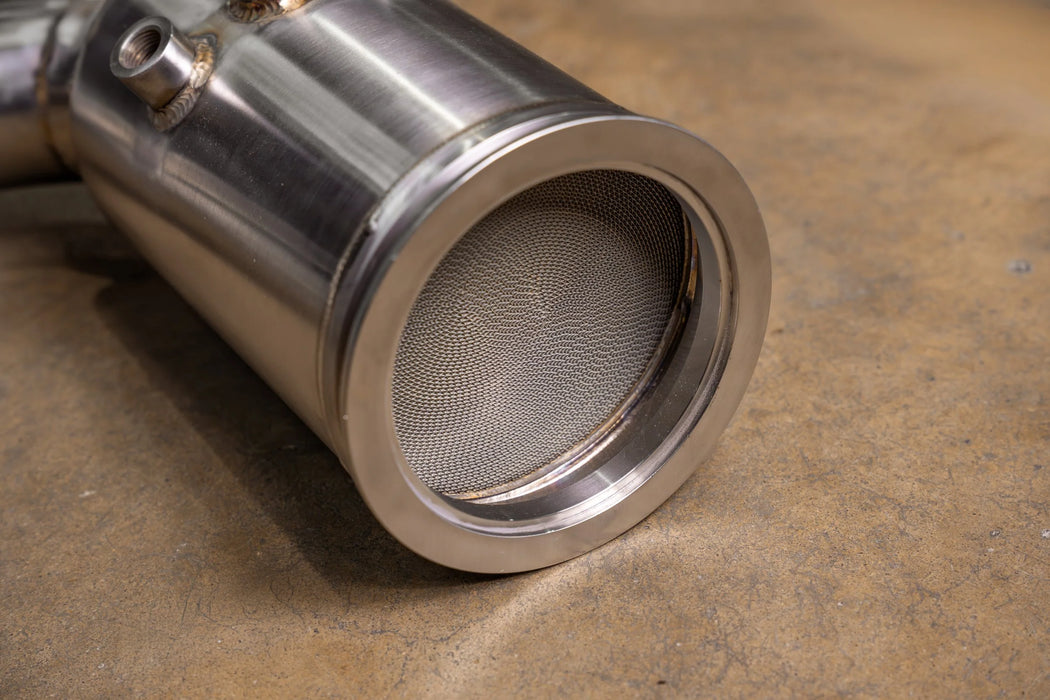 Bentley Bentayga V8 400 Cell Catted Downpipes - Valvetronic Designs