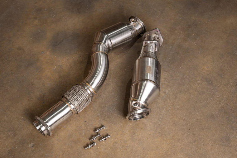 BMW G80/G82/G83/G87 M2 / M3 / M4 400 Cell Catted Downpipes - Valvetronic Designs