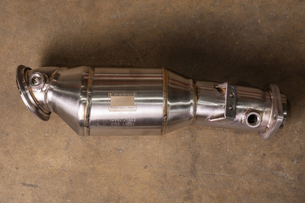 BMW G8X M2 / M3 / M4 400 Cell Catted Downpipes - Valvetronic Designs