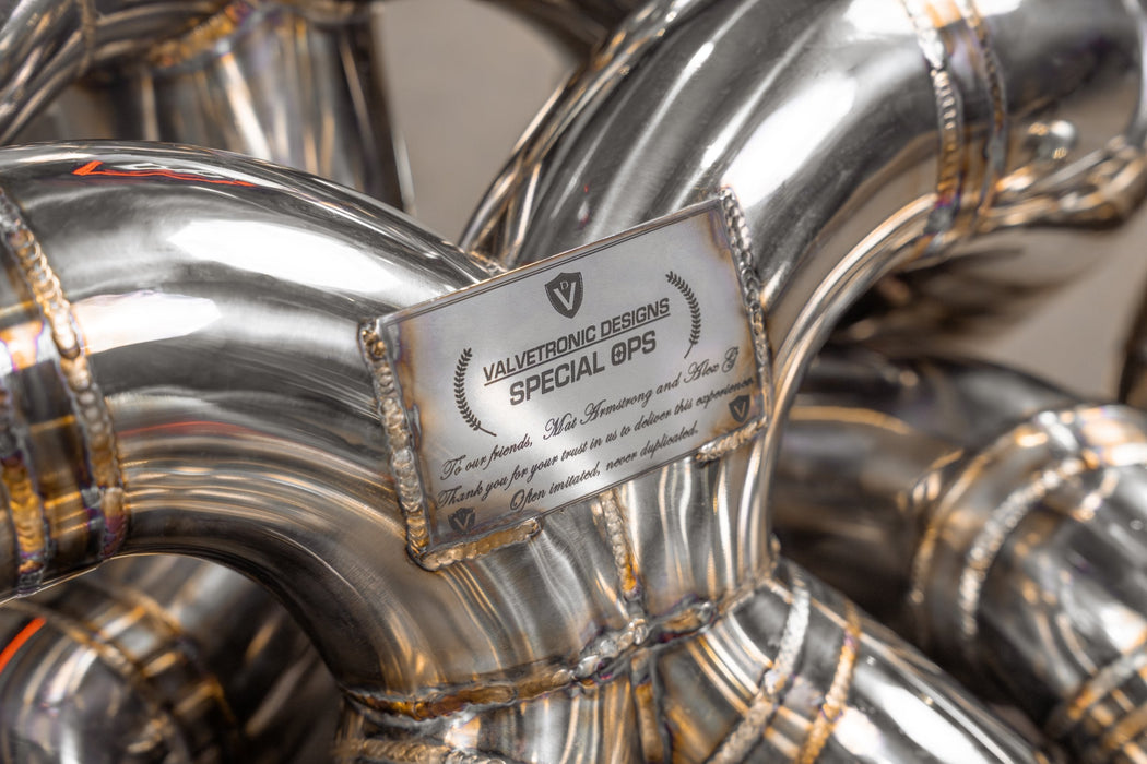 Bugatti Chiron Pur Sport F1 Exhaust - Valvetronic Exhaust
