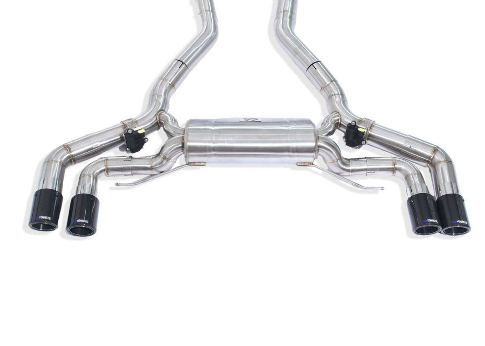 BMW F90 M5 Catback Exhaust Valved Performance Xpipe - Yonristic Performance
