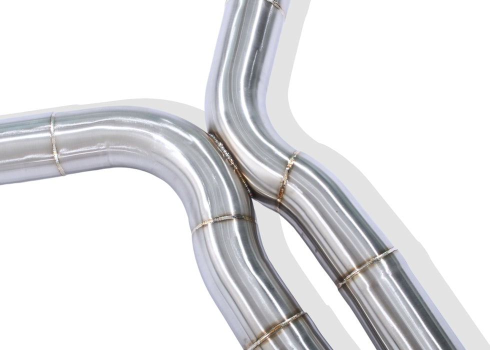 BMW F90 M5 Catback Exhaust Valved Performance Xpipe - Yonristic Performance