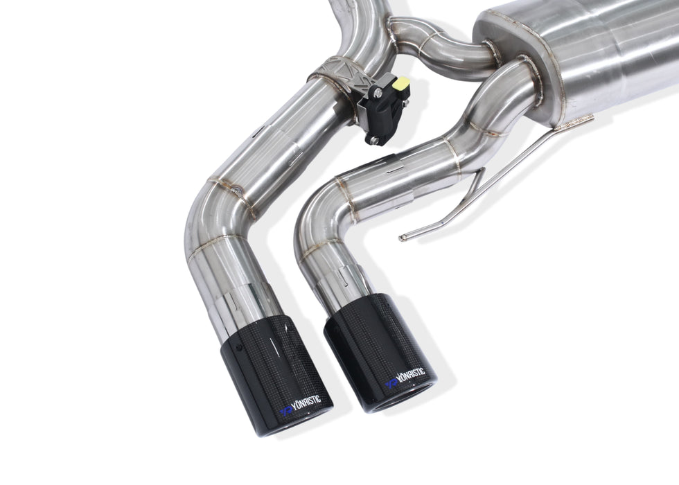 BMW F90 M5 Catback Exhaust Valved Performance Xpipe - Yonristic Performance