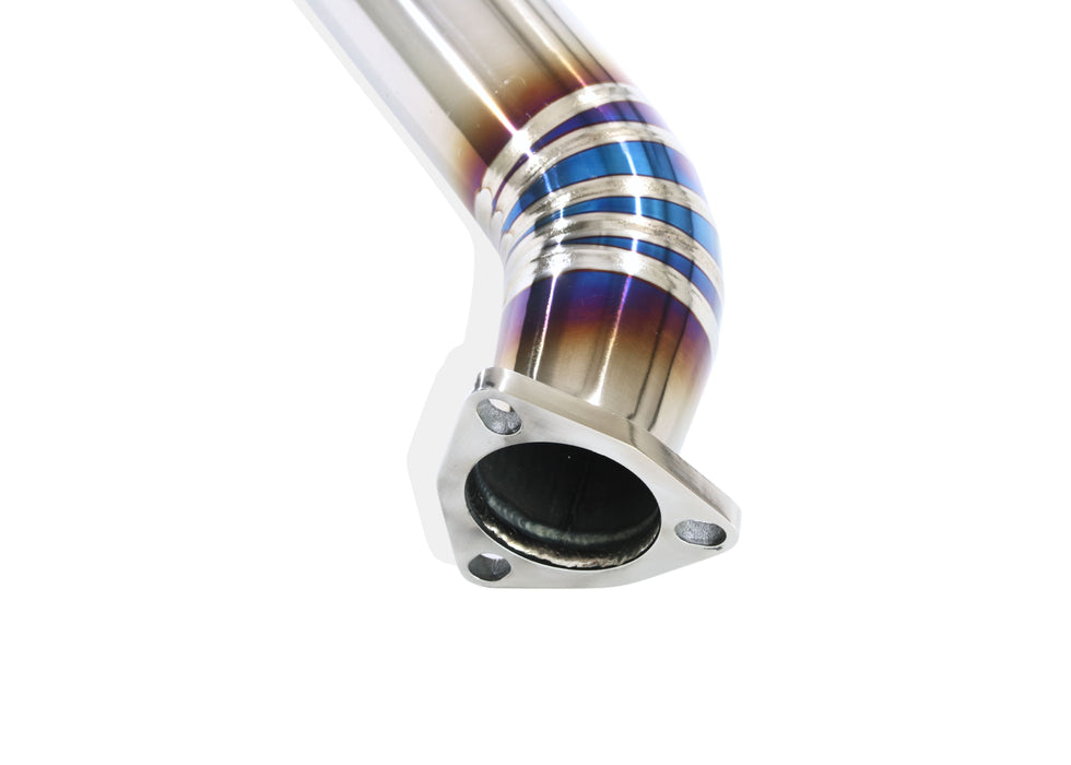 Yonristic Honda FK8 Type R valved exhaust - titanium build detail 17