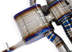 Yonristic Honda FK8 Type R valved exhaust - titanium build detail 5