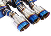 Yonristic Honda FK8 Type R valved exhaust - titanium build detail 7