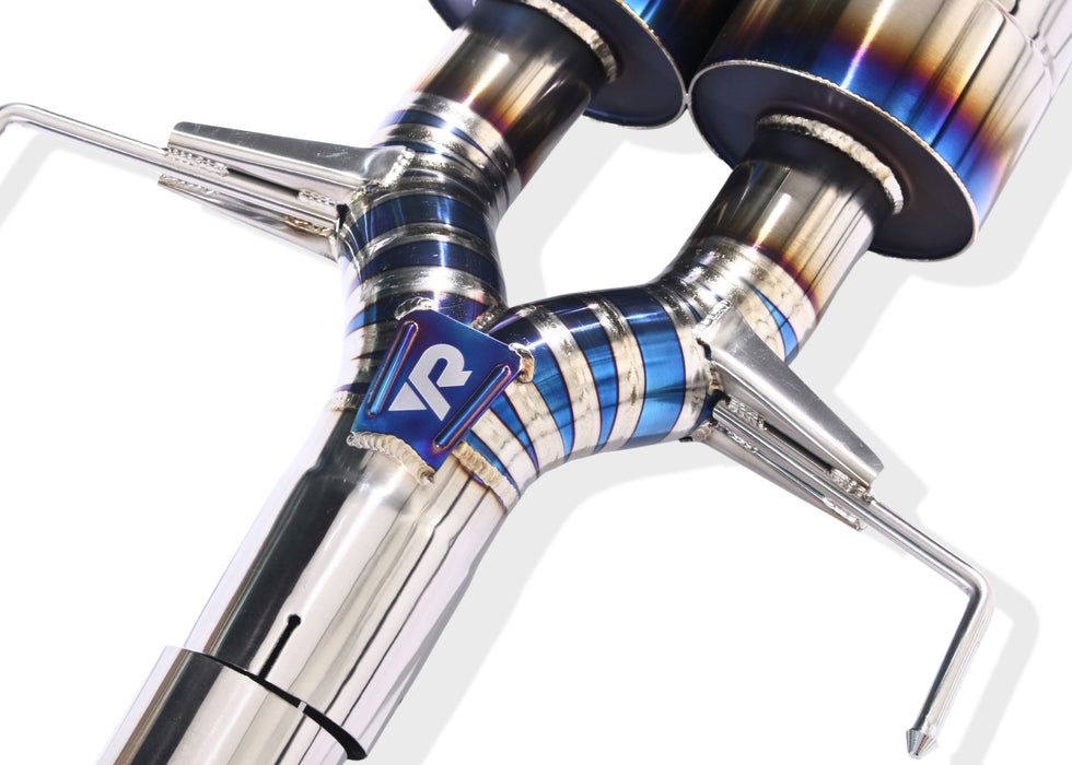 Yonristic FK8 Type R Track Edition exhaust - view 3