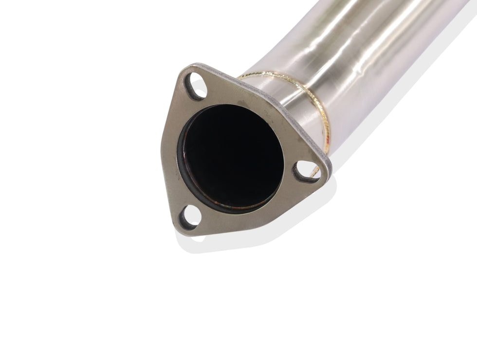 Yonristic Honda FK8 Type R valved exhaust - stainless steel build detail 9