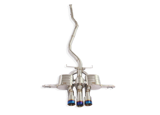 Yonristic Honda Civic Type R FK8 valved exhaust - T304 stainless steel build