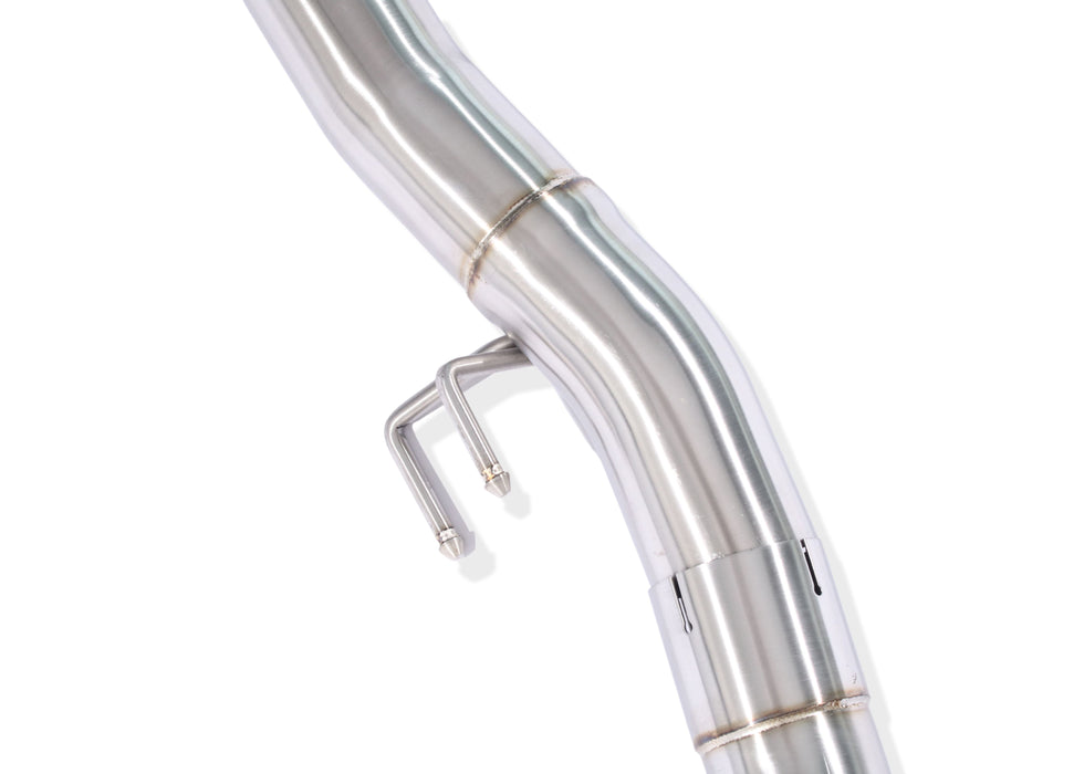 Yonristic Honda Civic Type R FL5 valved exhaust - fitted detail 12