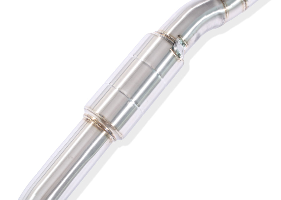 Yonristic Honda Civic Type R FL5 valved exhaust - fitted detail 8