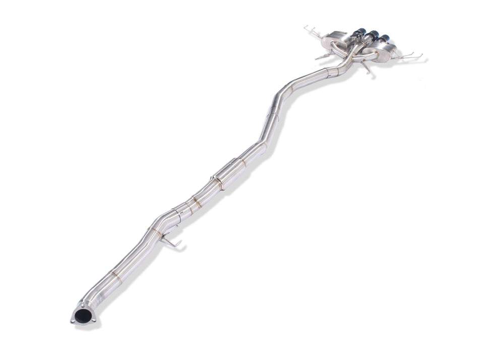 Yonristic Honda Civic Type R FL5 valved exhaust - fitted detail 9